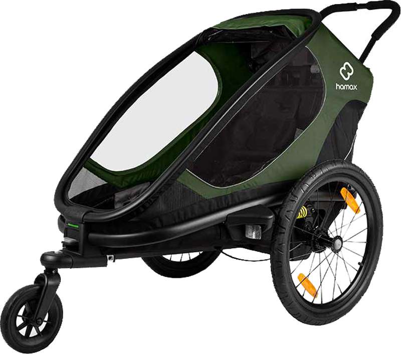 Load image into Gallery viewer, Hamax outback - two-seater child trailer
