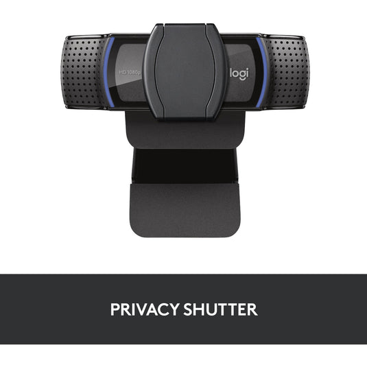 Logitech c920s pro hd webcam (zwart)