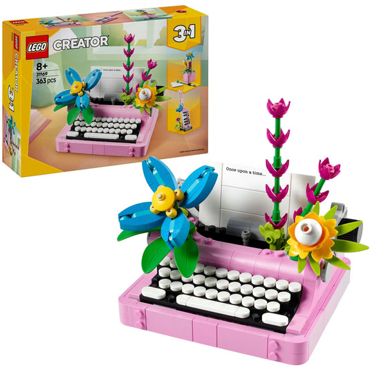 Lego creator 3in1 typemachine met bloemen - 31169