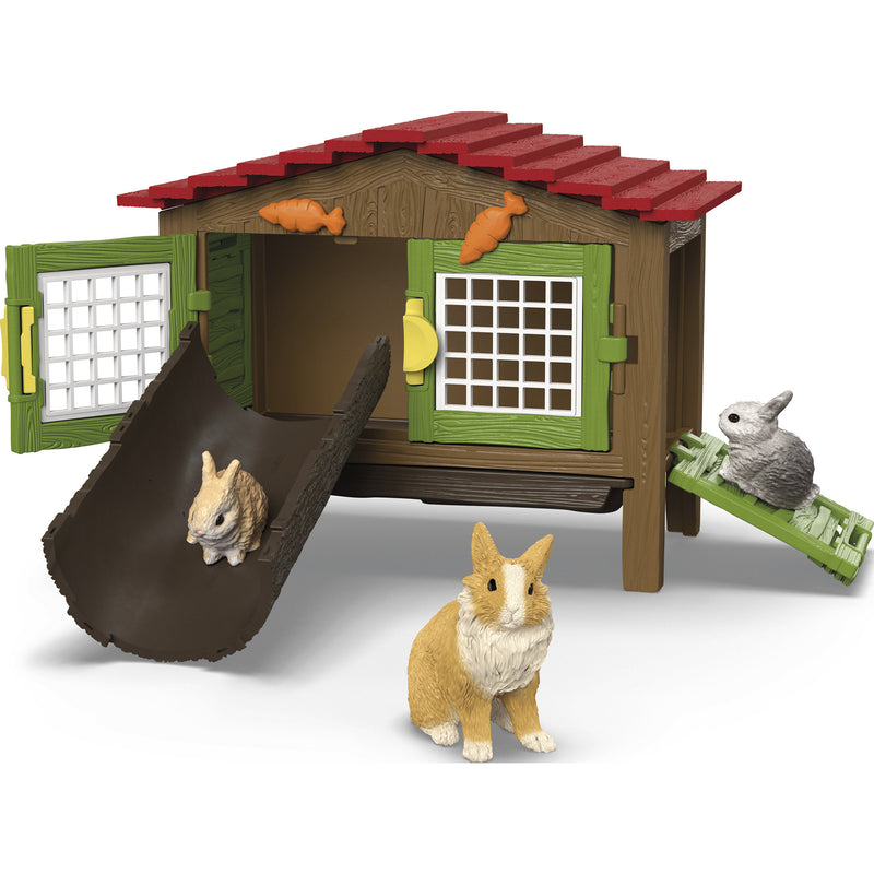 Load image into Gallery viewer, Schleich farm world - konijnenhok speelfiguur (42728)
