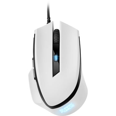 Sharkoon shark force ii gaming muis (wit, 400 - 4200 dpi, meerkleurige leds)