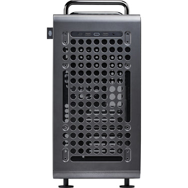 Cooler master qube 540 stardust iron midi tower behuizing (zwart | 2x usb-a | 1x usb-c | tempered glass)