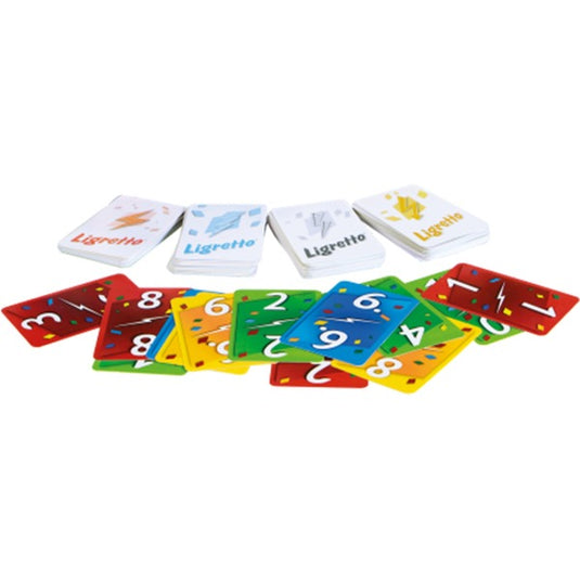 999games 999 games ligretto groen kaartspel (nederlands, 2 - 4 spelers, 10 minuten, vanaf 8 jaar)