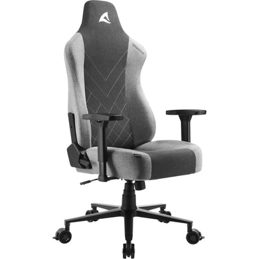 Sharkoon skiller sgs30 fabric gamestoel (zwart grijs)