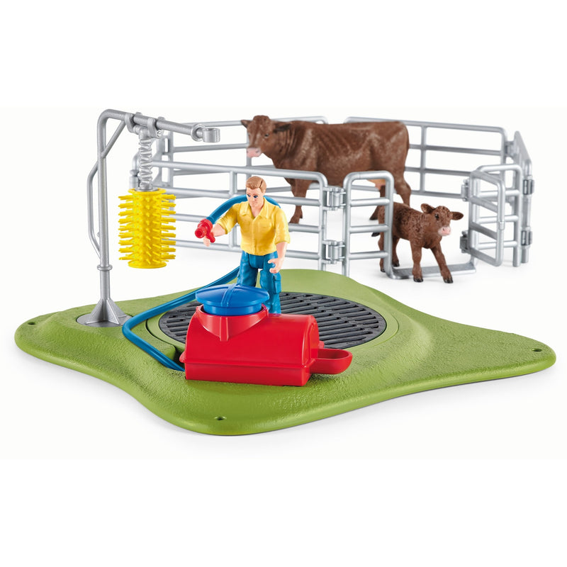 Load image into Gallery viewer, Schleich farm world - koe wasstation speelfiguur
