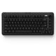 Iqunix zx75 dark side wireless mechanical keyboard (zwart, us lay-out (qwerty), gateron red, 75%, rgb leds, hot-swappable, double-shot pbt, 2.4ghz | bluetooth 5.1 | usb-c)