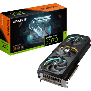 Gigabyte geforce rtx 5070 gaming oc 12g grafische kaart (3x displayport, 1x hdmi)