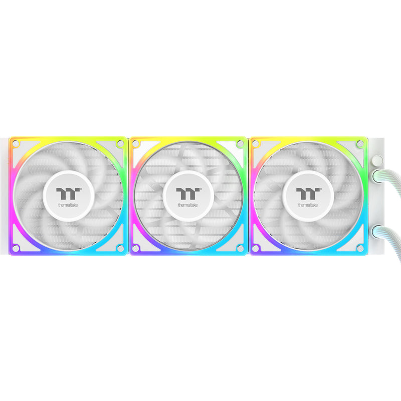 Load image into Gallery viewer, Thermaltake magcurve 360 ultra argb sync aio liquid cooler - snow edition waterkoeling (wit)
