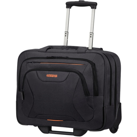 Trolley american tourister zwart polyester