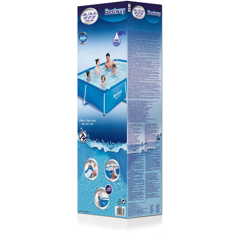 Load image into Gallery viewer, Bestway Steel Pro zwembad 259 x 170 x 61 cm

