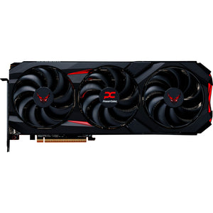 Powercolor radeon rx 9070 xt red devil 16gb oc grafische kaart (zwart, rdna4, gddr6, 3x displayport, 1x hdmi 2.1)