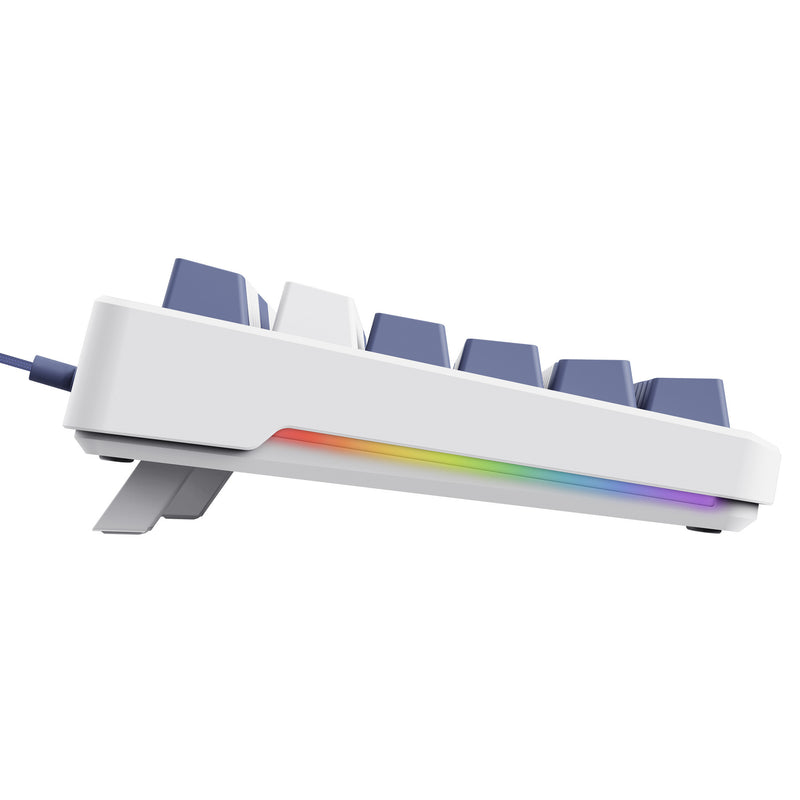 Load image into Gallery viewer, Trust gxt 872 xyra mechanisch tkl-gamingtoetsenbord, gaming toetsenbord (wit, us lay-out, leobog seiya, 80% (tkl), rgb, hot swap)
