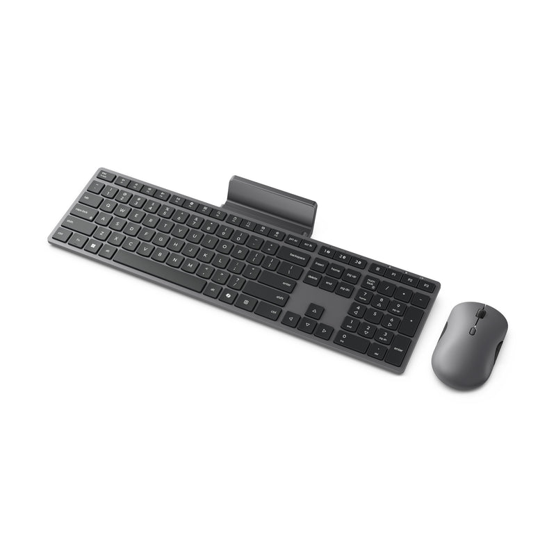 Load image into Gallery viewer, Lenovo 700 modern multi-device wireless combo desktopset (grijs, us lay-out (qwerty), 100%, 4000 dpi, 2.4 ghz, bt 5.3, usb-a)
