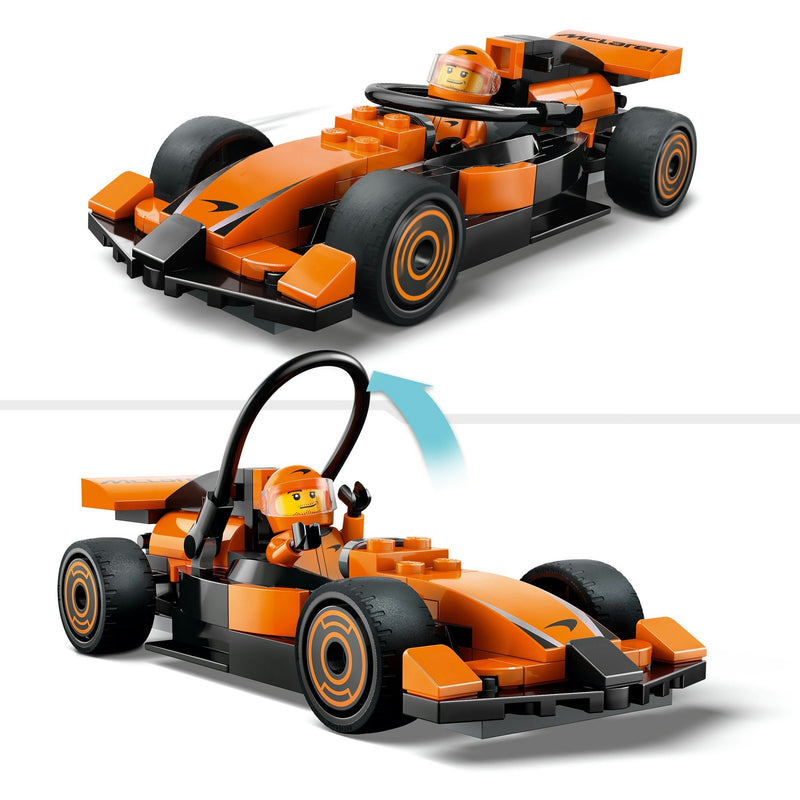 Load image into Gallery viewer, Lego city 60442 f1 coureur met mclaren racewagen
