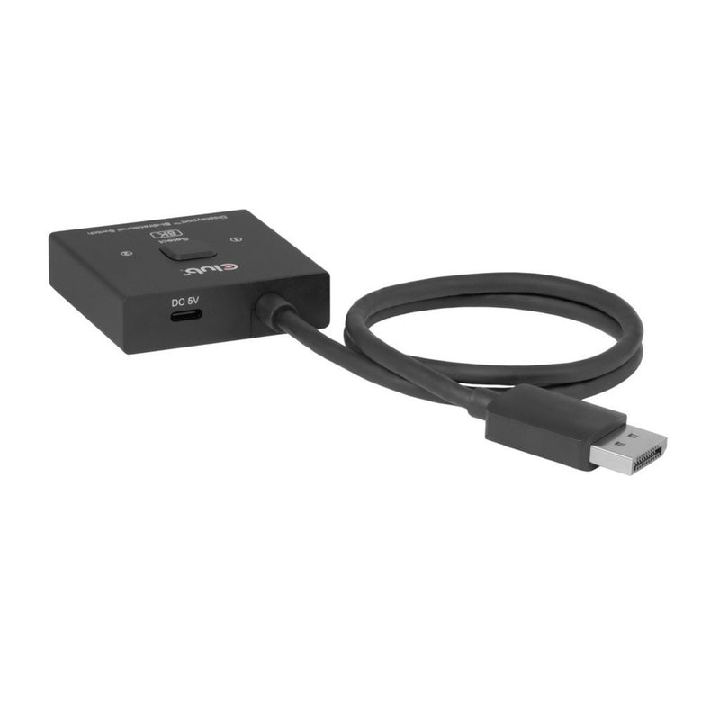 Load image into Gallery viewer, Club 3d 2-in-1 bidirectionele displayport switch (zwart, 8k)
