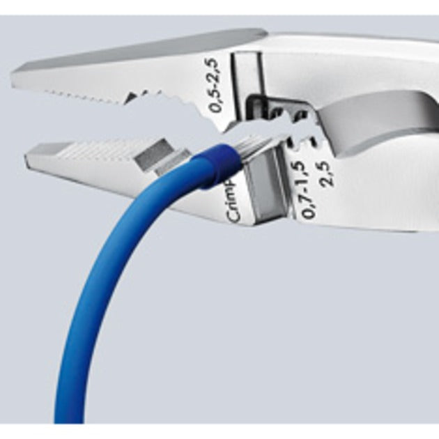 Load image into Gallery viewer, Knipex elektronica-installatietang 13 92 200 (rood blauw)

