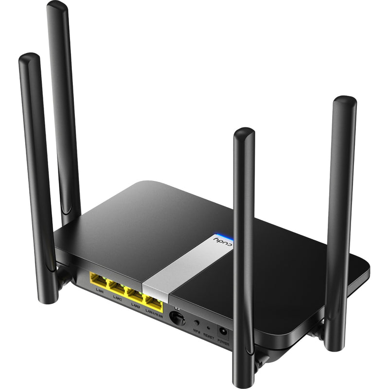 Load image into Gallery viewer, Cudy ac1200 wi-fi mesh 4g lte cat4 router (zwart, mesh, app, nano sim-slot)
