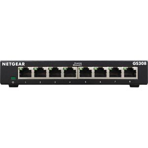 Netgear gs308 switch (zwart)