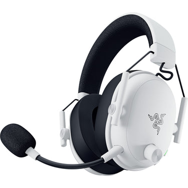 Razer blackshark v3 over-ear gaming headset (wit zwart, pc, playstation 4 en 5, bluetooth)