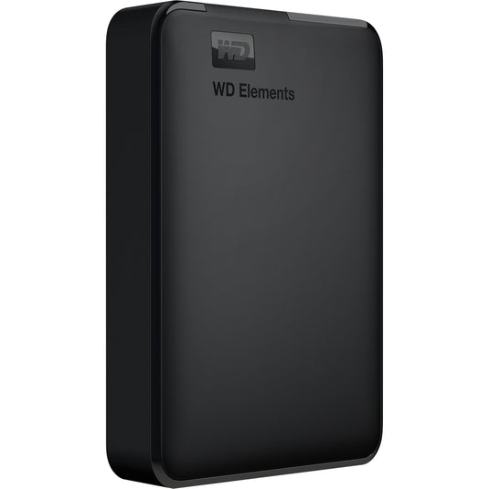 Wd elements portable 4 tb externe harde schijf (zwart, bu6y0040bbk-wesn, micro-usb-b 3.2 (5 gbit s))