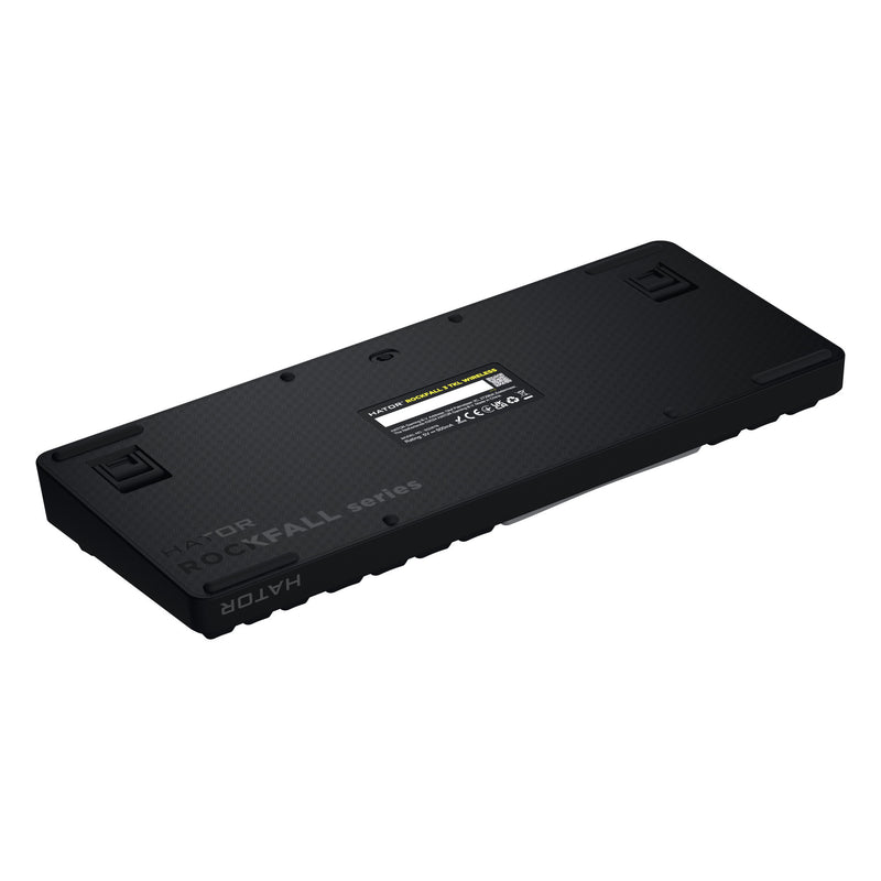 Load image into Gallery viewer, Hator rockfall 3 tkl wireless rgb mechanisch gaming toetsenbord (zwart, us lay-out (qwerty), 80% (tkl), rgb, pbt keycaps, hotswap, 2.4 ghz bluetooth usb-c)
