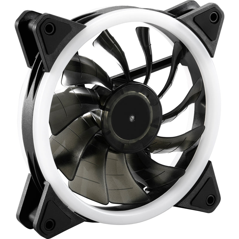 Load image into Gallery viewer, Sharkoon shark blades pwm rgb case fan (zwart, 120 x 120 x 25 mm)
