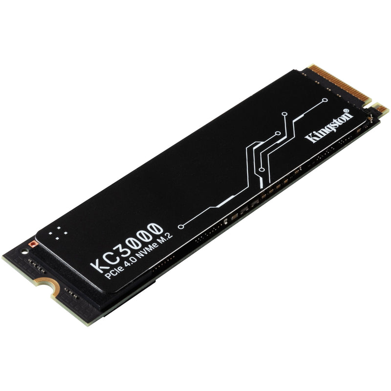 Load image into Gallery viewer, Kingston kc3000 4 tb ssd (zwart, skc3000s 4096g, pcie 4.0 nvme, m.2 2280)
