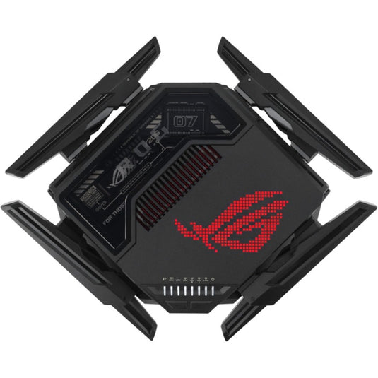 Asus rog rapture gt-be98 router (zwart)