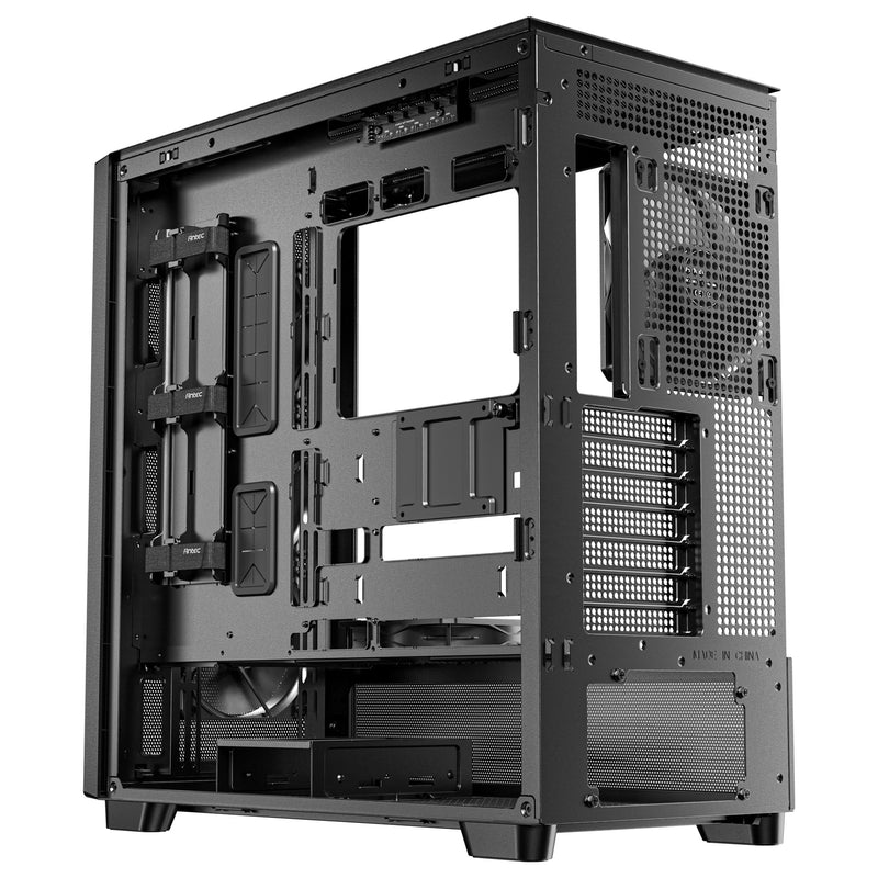 Load image into Gallery viewer, Antec flux se midi tower behuizing (zwart | 2x usb-a | 1x usb-c)

