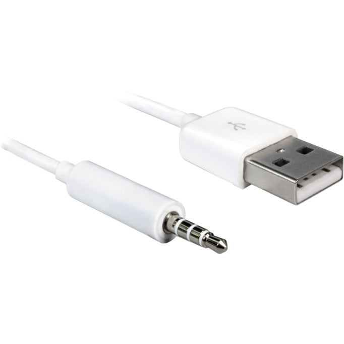 Load image into Gallery viewer, Delock cable usb-a male > stereo jack 3.5 mm male 4 pin adapter (ipod shuffle, 1 m)
