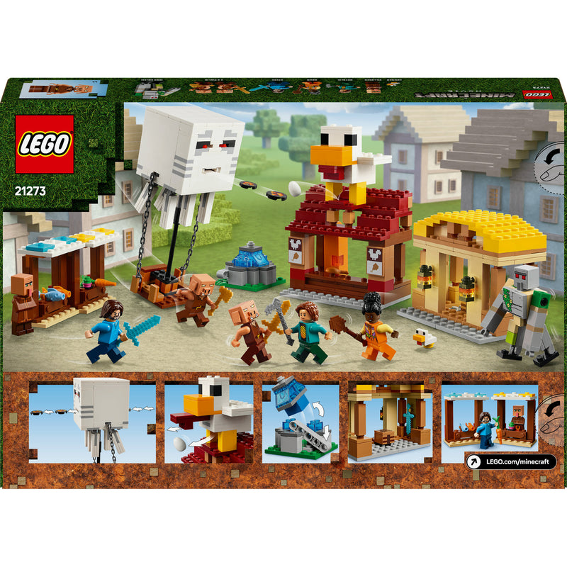 Load image into Gallery viewer, Lego minecraft de ghast-ballon aanval op het dorp - 21273
