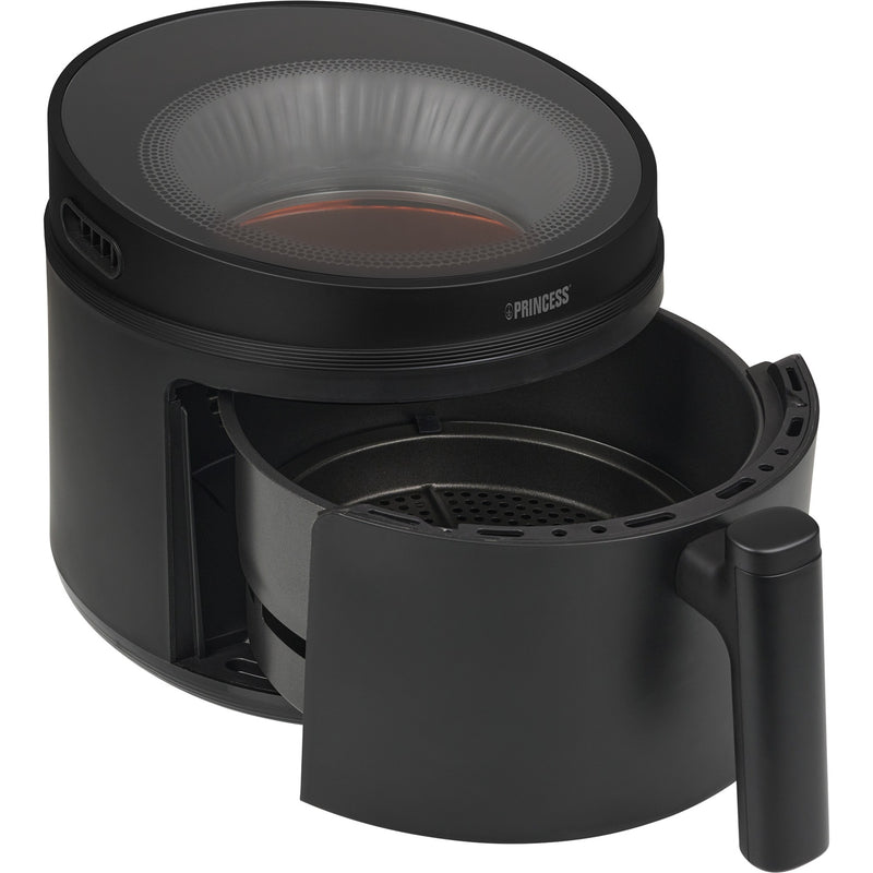 Load image into Gallery viewer, Princess cyclone vision airfryer heteluchtfriteuse (zwart, 5 liter)

