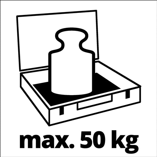 Einhell e-box l70 35 gereedschapskist (rood zwart)