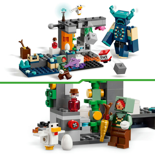 Lego ® minecraft® de ontmoeting met de opzichter - 21274