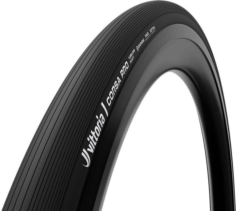 Load image into Gallery viewer, Vittoria corsa pro black g2.0 tlr 28 special-edition folding tire
