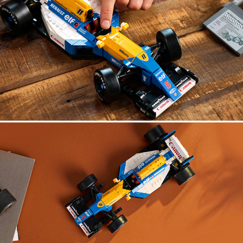 Load image into Gallery viewer, Lego icons - williams racing fw14b en nigel mansell constructiespeelgoed (10353)
