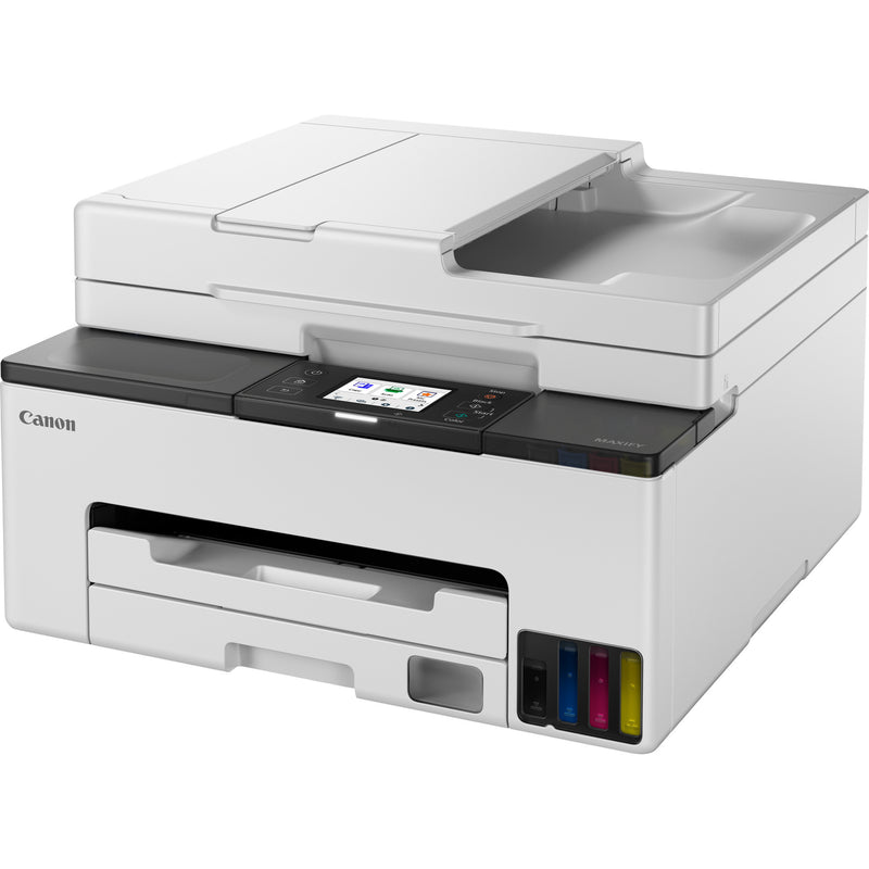 Load image into Gallery viewer, Canon maxify gx2051-kleureninkjetprinter met navulbare megatank all-in-one inkjetprinter met faxfunctie (wit, printen, kopiëren, scannen, faxen, wi-fi)
