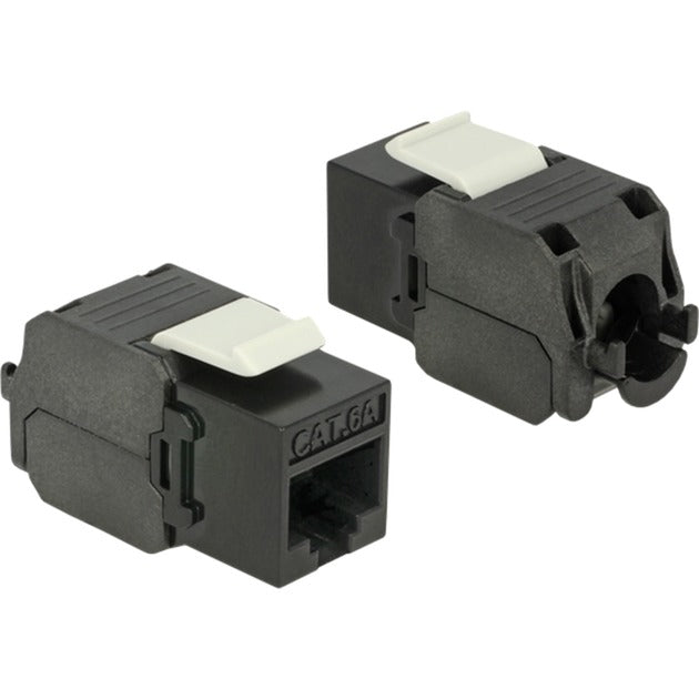 Load image into Gallery viewer, Delock keystone module rj45 jack > lsa cat.6a utp (zwart)
