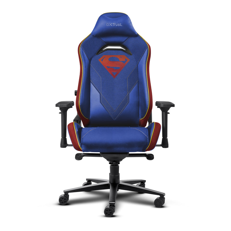 Load image into Gallery viewer, Trust gxt 721sm ruya pro superman gaming stoel (blauw rood)
