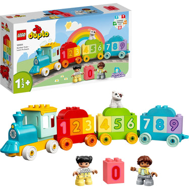 Lego duplo - getallentrein - leren tellen constructiespeelgoed (10954)