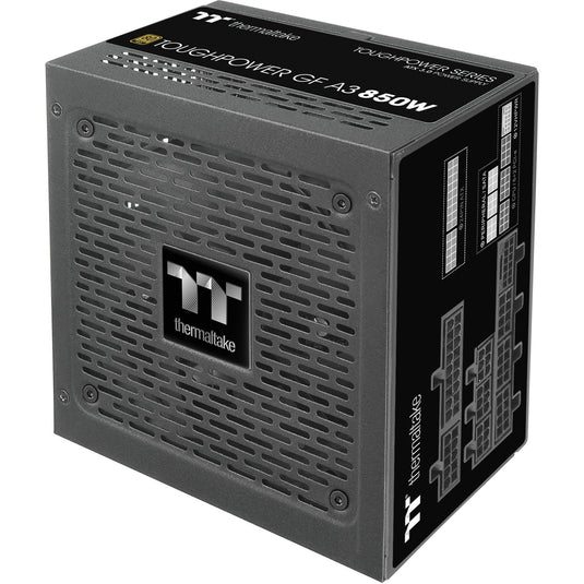 Thermaltake toughpower gf a3 gold - tt premium edition modulaire 850 watt voeding (zwart, 4x pcie)