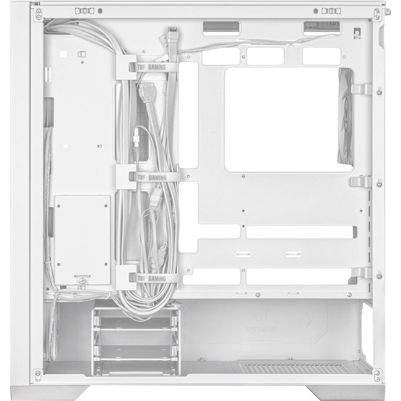 Load image into Gallery viewer, Asus tuf gaming gt302 argb midi tower behuizing (wit | 2x usb-a | 1x usb-c | rgb | tempered glass)
