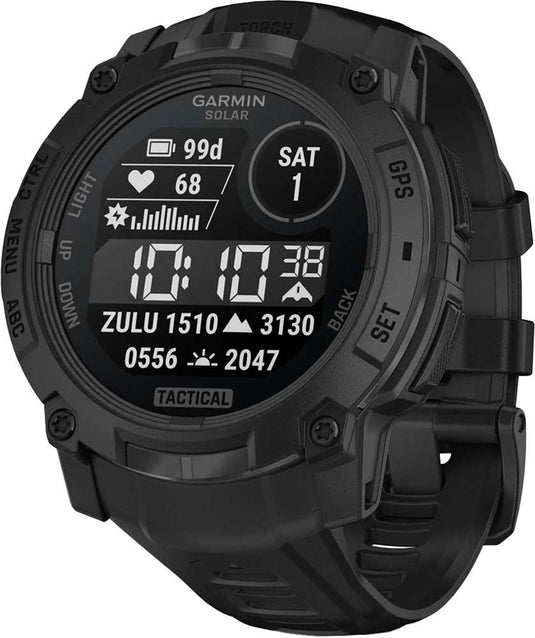 Garmin instinct® 3 solar 50mm tactical edition - gps multisport smartwatch
