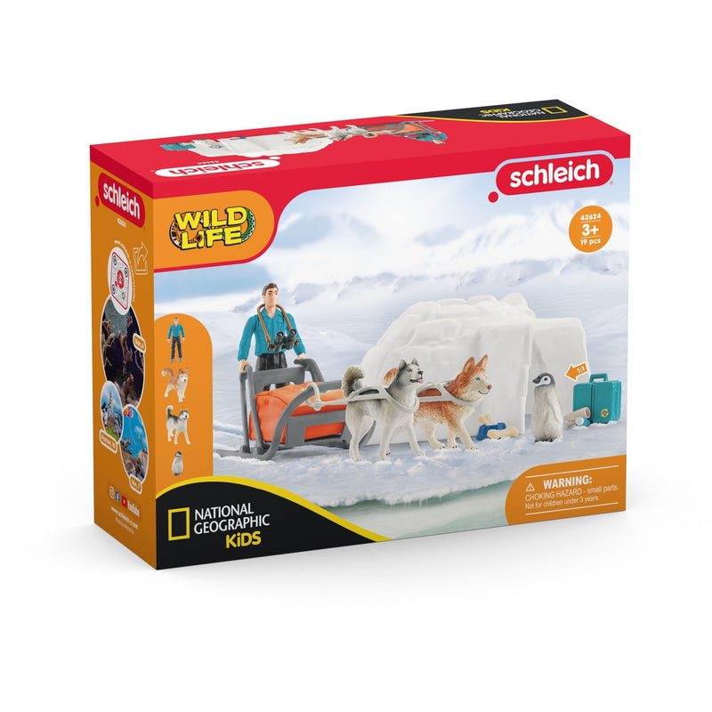 Load image into Gallery viewer, Schleich wild life - antarctica-expeditie speelfiguur (42624)
