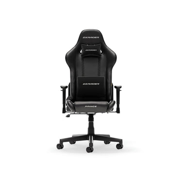 Dxracer prince l black pvc leather gamestoel (zwart)