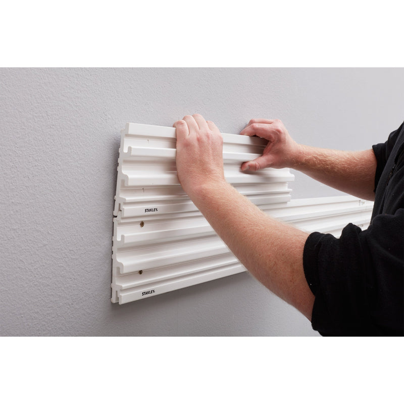 Load image into Gallery viewer, Stanley track wall - wandpaneel houder (aluminium)
