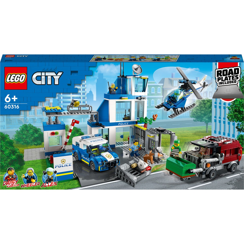 Load image into Gallery viewer, Lego city politiestation - 60316
