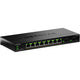 Netgear gs310tpv2 switch (zwart, 55w poe budget)