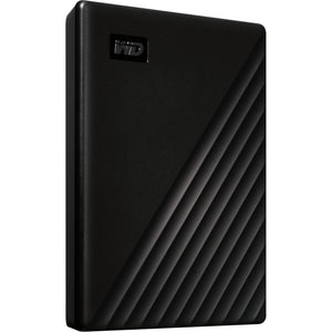 Wd my passport 5 tb externe harde schijf (zwart, bpkj0050bbk-wesn, micro-usb-b 3.2 (5 gbit s))