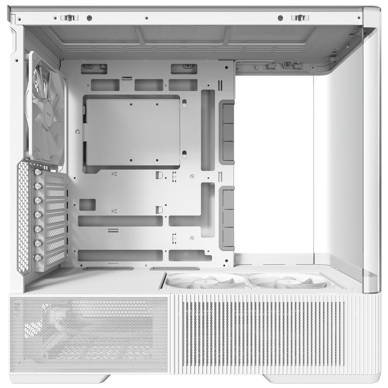 Load image into Gallery viewer, Antec c6 curve air midi tower behuizing (wit | 2x usb-a | 1x usb-c | tempered glass)
